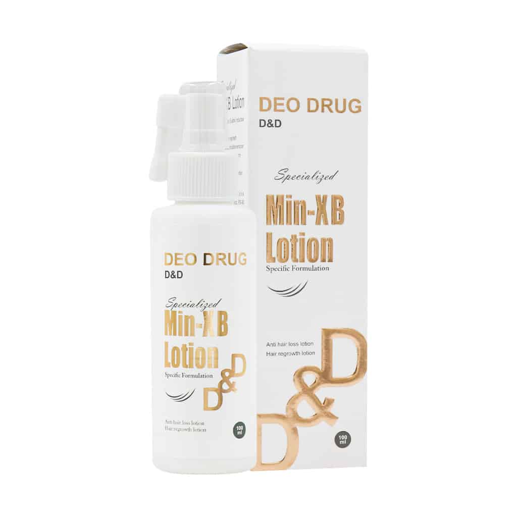لوسیون تقویت کننده مو مدل Min-Xb دئودراگ 100 میلی لیتر