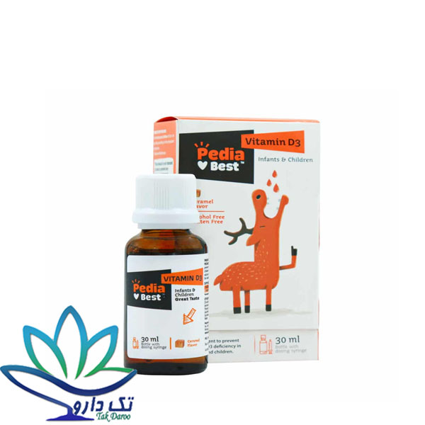 قطره ویتامین د3 پدیابست کارامل